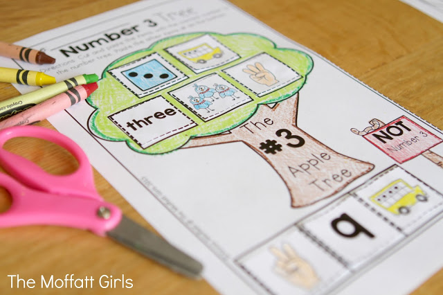 Numbers 1-20 (Number Sense and Sort) in action! The Number Sense and Sort NO PREP Packet is geared toward Pre-K and Kindergarten students to identify numbers in a variety of ways while developing number sense.