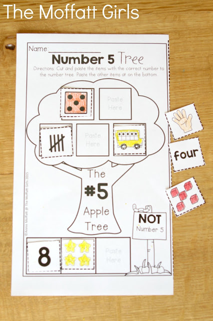 Numbers 1-20 (Number Sense and Sort) in action! The Number Sense and Sort NO PREP Packet is geared toward Pre-K and Kindergarten students to identify numbers in a variety of ways while developing number sense.
