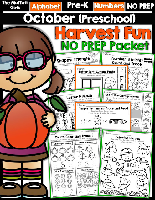 October Fun Filled Learning Resources!