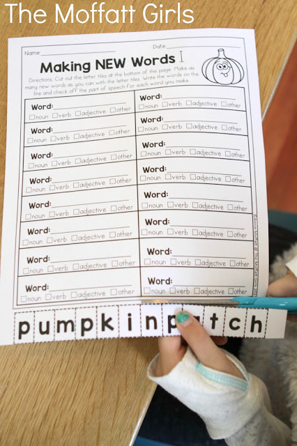 November NO PREP Packet (3rd Grade) in action! Teach multiplication, two and three-digit addition and subtraction, sight words, grammar, writing and so much more with the November NO PREP Packet for Third Grade!