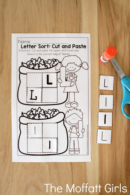 November NO PREP Packet (Preschool) in action! Teach number concepts, colors, shapes, letters, phonics and so much more with the November NO PREP Packet for Preschool!