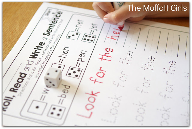 November NO PREP Packet (Kindergarten) in action! Teach basic addition, subtraction, sight words, phonics, letters, handwriting and so much more with the November NO PREP Packet for Kindergarten!