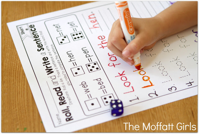 November NO PREP Packet (Kindergarten) in action! Teach basic addition, subtraction, sight words, phonics, letters, handwriting and so much more with the November NO PREP Packet for Kindergarten!