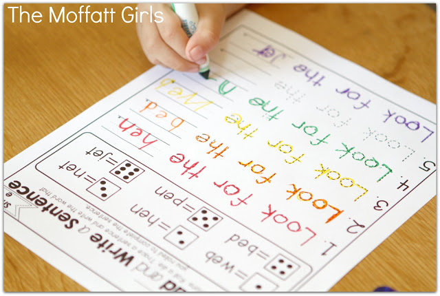November NO PREP Packet (Kindergarten) in action! Teach basic addition, subtraction, sight words, phonics, letters, handwriting and so much more with the November NO PREP Packet for Kindergarten!