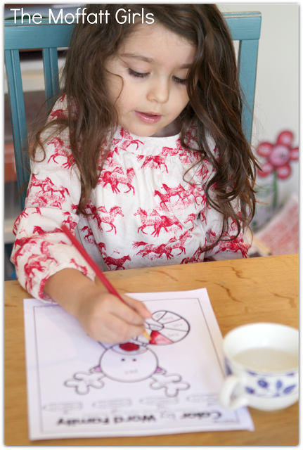 Teach basic addition, subtraction, sight words, phonics, letters, handwriting and so much more with the December NO PREP Packet for Kindergarten!