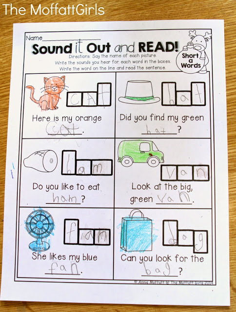 Teach basic addition, subtraction, sight words, phonics, letters, handwriting and so much more with the December NO PREP Packet for Kindergarten!