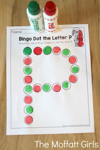 Teach number concepts, colors, shapes, letters, phonics and so much more with the December NO PREP Packet for Preschool!