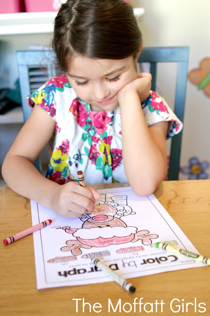 Teach addition, subtraction, sight words, phonics, grammar, handwriting and so much more with the December NO PREP Packet for First Grade!
