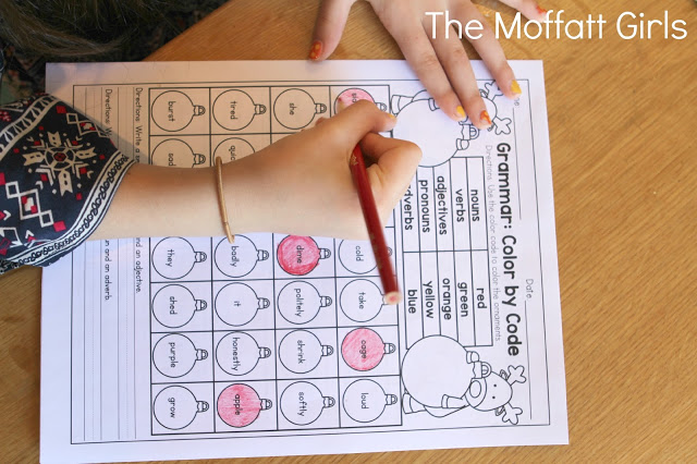 Teach multiplication, two and three-digit addition and subtraction, sight words, grammar, writing and so much more with the December NO PREP Packet for Third Grade!