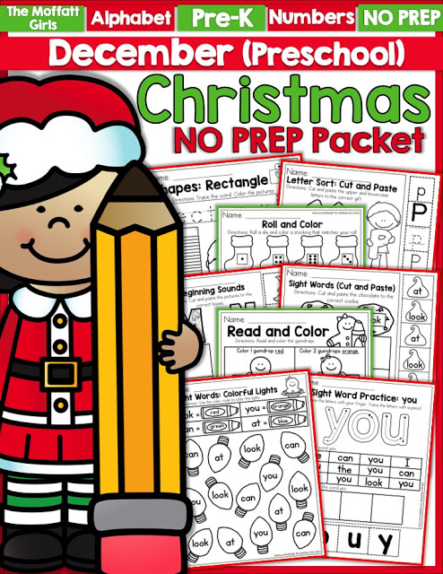 December FUN-Filled Learning with NO PREP!