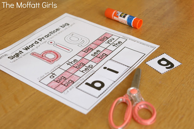 February NO PREP Packet (Preschool) in action! Teach number concepts, colors, shapes, letters, phonics and so much more with the February NO PREP Packet for Preschool!
