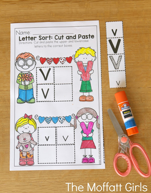 February NO PREP Packet (Preschool) in action! Teach number concepts, colors, shapes, letters, phonics and so much more with the February NO PREP Packet for Preschool!