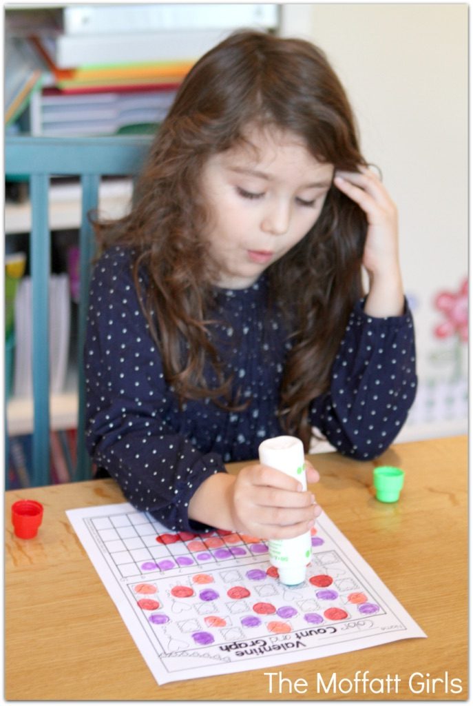 February NO PREP Packet (Kindergarten) in action! Teach basic addition, subtraction, sight words, phonics, letters, handwriting and so much more with the February NO PREP Packet for Kindergarten!