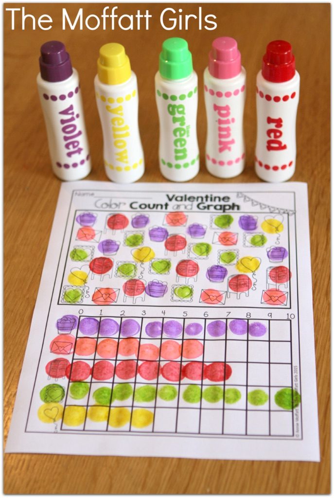 February NO PREP Packet (Kindergarten) in action! Teach basic addition, subtraction, sight words, phonics, letters, handwriting and so much more with the February NO PREP Packet for Kindergarten!
