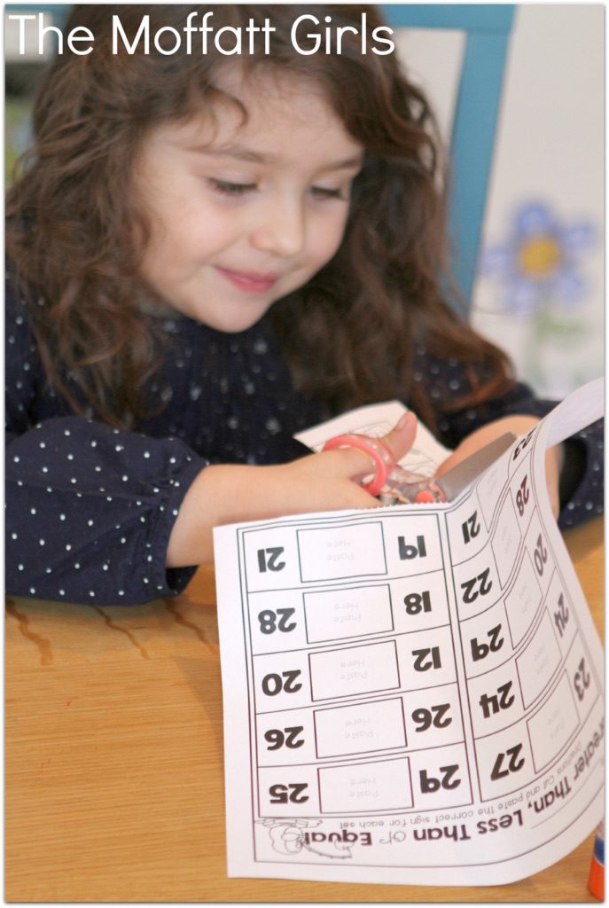 February NO PREP Packet (Kindergarten) in action! Teach basic addition, subtraction, sight words, phonics, letters, handwriting and so much more with the February NO PREP Packet for Kindergarten!
