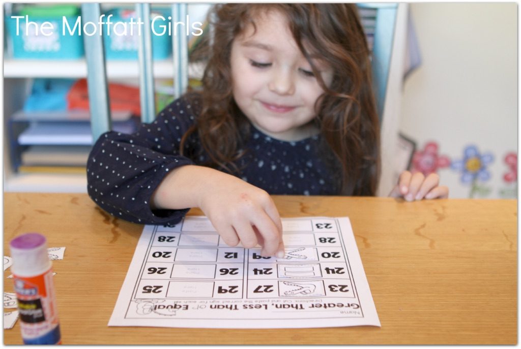 February NO PREP Packet (Kindergarten) in action! Teach basic addition, subtraction, sight words, phonics, letters, handwriting and so much more with the February NO PREP Packet for Kindergarten!