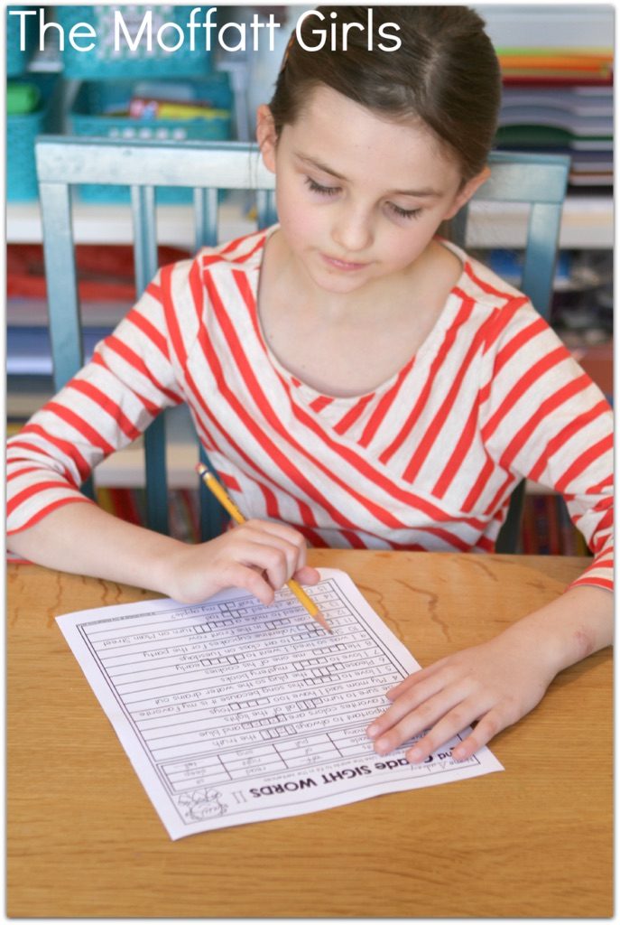 February NO PREP Packet (2nd Grade) in action! Teach basic math operations, sight words, phonics, grammar, handwriting and so much more with the February NO PREP Packet for Second Grade!