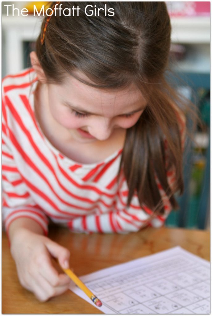 February NO PREP Packet (2nd Grade) in action! Teach basic math operations, sight words, phonics, grammar, handwriting and so much more with the February NO PREP Packet for Second Grade!