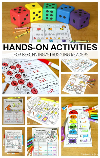 Who ever knew that teaching a child how to read could be this easy? Reading is a fundamental foundation for learning, and with so many other concepts to teach, you need to find simple and effective ways to make reading fun for kids. Explore the CVC Fluency NO PREP packets. Just print and teach!