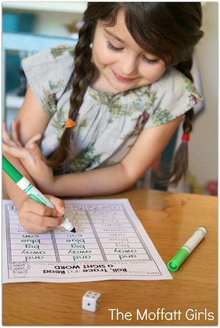 March NO PREP Packet (Kindergarten) in action! Teach basic addition, subtraction, sight words, phonics, letters, handwriting and so much more with the March NO PREP Packet for Kindergarten!