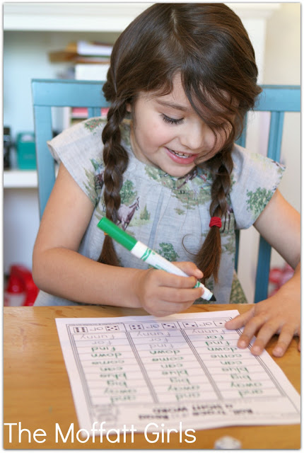 March NO PREP Packet (Kindergarten) in action! Teach basic addition, subtraction, sight words, phonics, letters, handwriting and so much more with the March NO PREP Packet for Kindergarten!