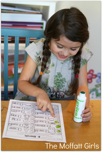 March NO PREP Packet (Kindergarten) in action! Teach basic addition, subtraction, sight words, phonics, letters, handwriting and so much more with the March NO PREP Packet for Kindergarten!
