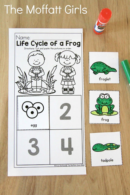 March NO PREP Packet (Preschool) in action! Teach number concepts, colors, shapes, letters, phonics and so much more with the March NO PREP Packet for Preschool!