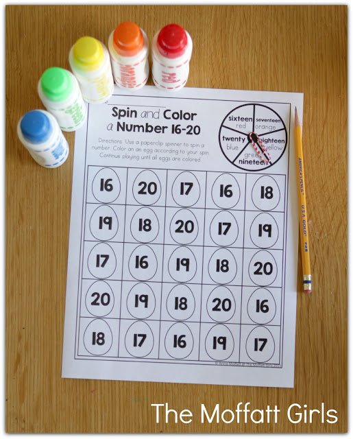 Teach basic addition, subtraction, sight words, phonics, letters, handwriting and so much more with the April NO PREP Packet for Kindergarten!