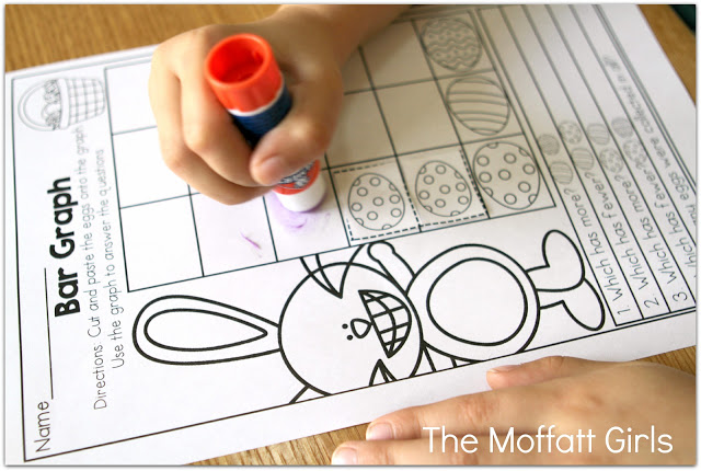 Teach basic addition, subtraction, sight words, phonics, letters, handwriting and so much more with the April NO PREP Packet for Kindergarten!