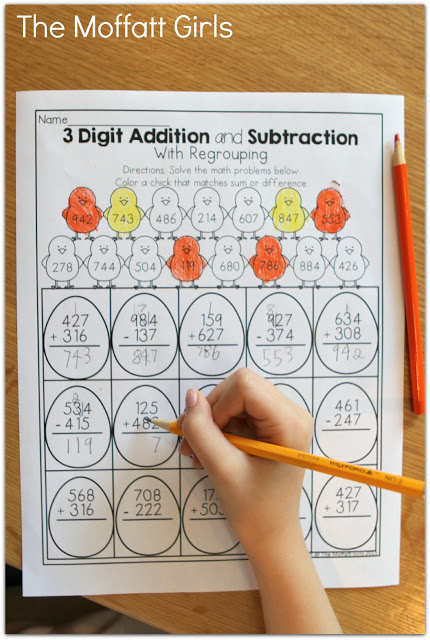 Teach basic math operations, sight words, phonics, grammar, handwriting and so much more with the April NO PREP Packet for Second Grade!