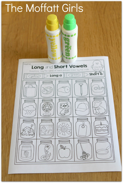Teach basic addition, subtraction, sight words, phonics, letters, handwriting and so much more with the April NO PREP Packet for Kindergarten!