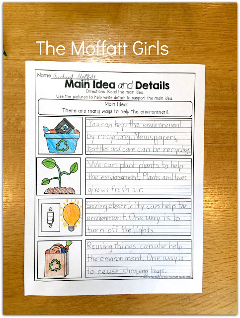 Teach basic math operations, sight words, phonics, grammar, handwriting and so much more with the April NO PREP Packet for Second Grade!