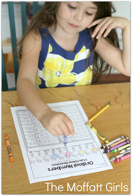 Teach basic addition, subtraction, sight words, phonics, letters, handwriting and so much more with the April NO PREP Packet for Kindergarten!