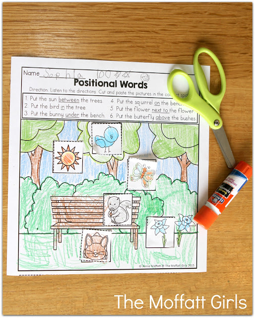 Teach basic addition, subtraction, sight words, phonics, letters, handwriting and so much more with the April NO PREP Packet for Kindergarten!