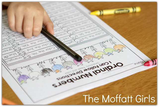 Teach basic addition, subtraction, sight words, phonics, letters, handwriting and so much more with the April NO PREP Packet for Kindergarten!