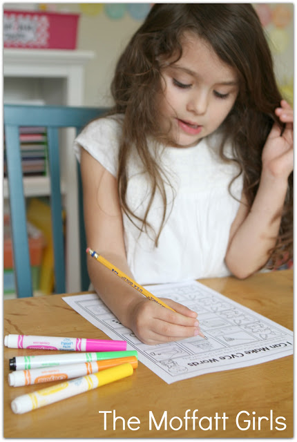 Teach basic addition, subtraction, sight words, phonics, letters, handwriting and so much more with the April NO PREP Packet for Kindergarten!