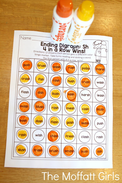 Digraphs can be tricky for struggling readers, and it's important for readers to learn how to identify digraphs early on. These activities cover both beginning and ending digraphs!