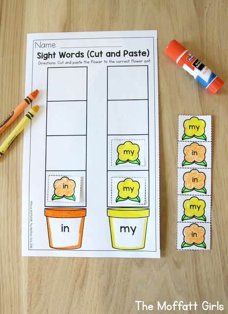 Teach number concepts, colors, shapes, letters, phonics and so much more with the April NO PREP Packet for Preschool!