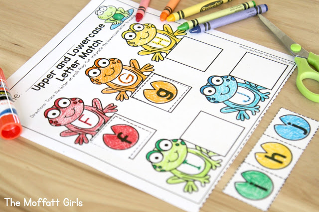 Teach number concepts, colors, shapes, letters, phonics and so much more with the April NO PREP Packet for Preschool!