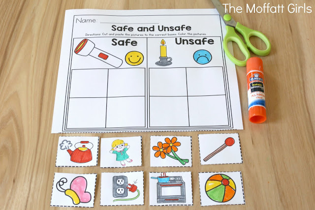 Teach number concepts, colors, shapes, letters, phonics and so much more with the May NO PREP Packet for Preschool!