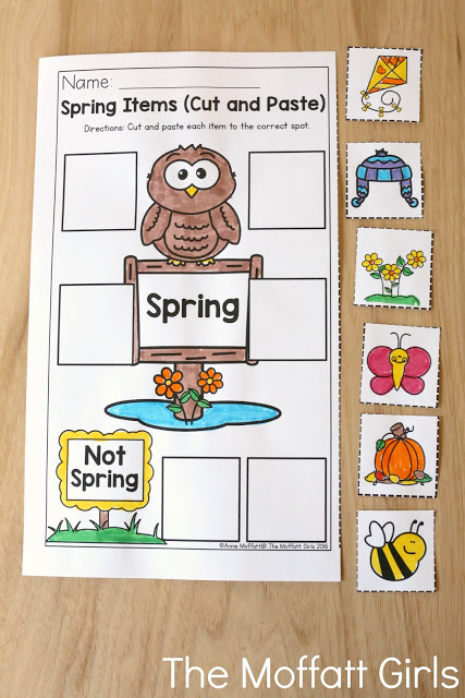 Teach number concepts, colors, shapes, letters, phonics and so much more with the May NO PREP Packet for Preschool!