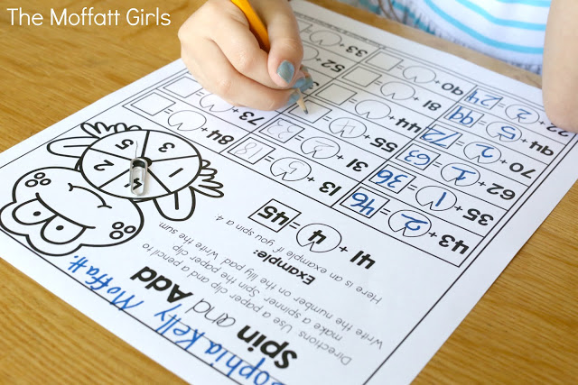 Teach addition, subtraction, sight words, phonics, grammar, handwriting and so much more with the May NO PREP Packet for First Grade!