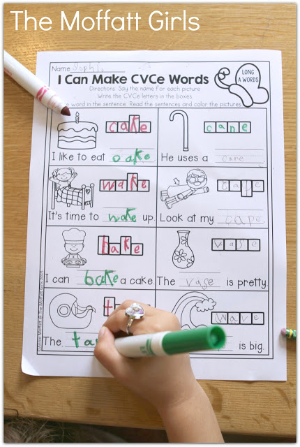 Teach basic addition, subtraction, sight words, phonics, letters, handwriting and so much more with the May NO PREP Packet for Kindergarten!