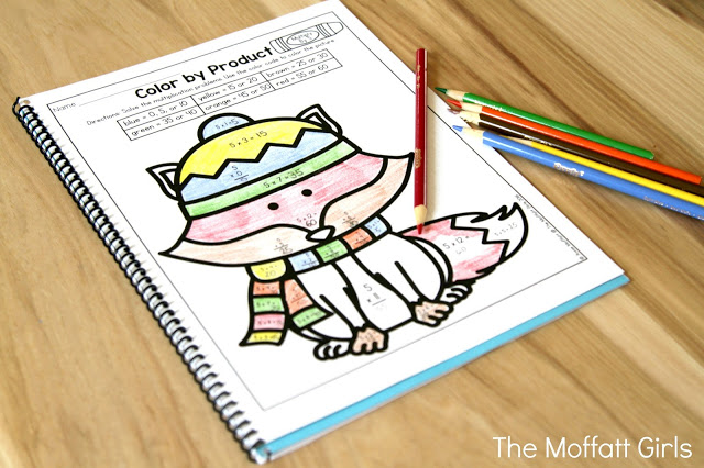 Why can't practicing multiplication facts be fun? Multiplication: Color by Product allows students to enjoy coloring while building fluency with multiplication facts. 