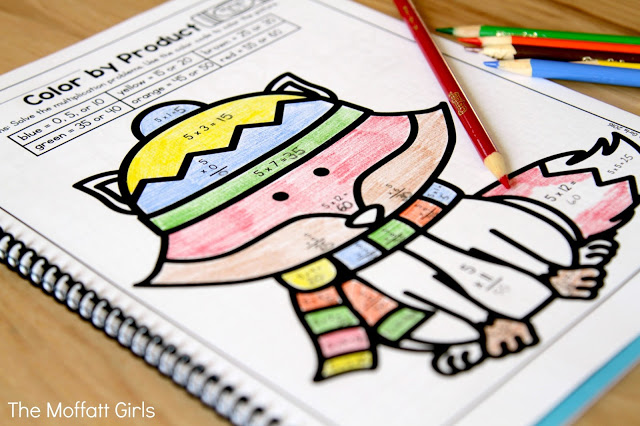 Why can't practicing multiplication facts be fun? Multiplication: Color by Product allows students to enjoy coloring while building fluency with multiplication facts. 