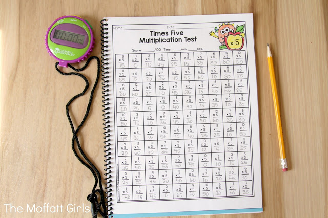 Help your students build fluency with the Multiplication Tests NO PREP Packet. It comes with 3 different versions so that you can target each student's needs.