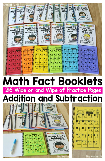 Hands-on Addition and Subtraction- Help your students master basic math skills in a fun and interactive way with these NO PREP Packets! 