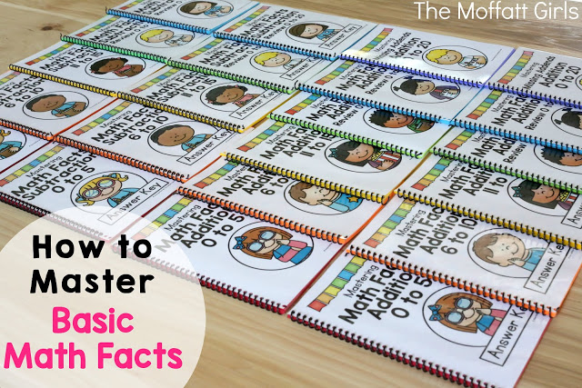 Math Facts Booklets- Help your students build number fluency and master addition and subtraction with these simple booklets! 