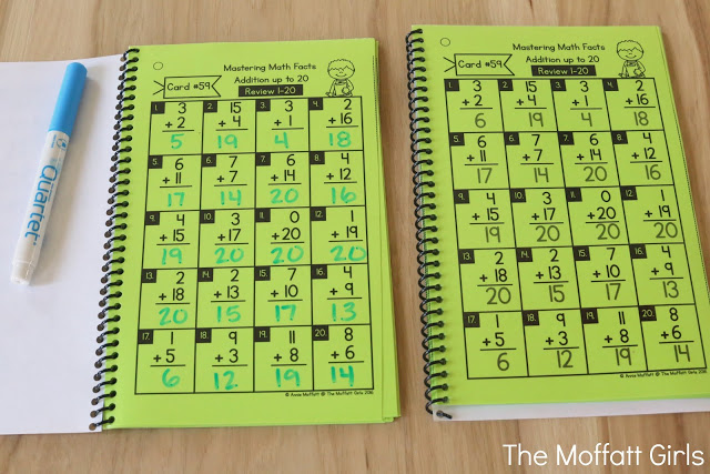 Math Facts Booklets- Help your students build number fluency and master addition and subtraction with these simple booklets! 
