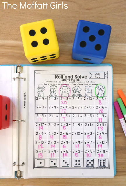 Hands-on Addition and Subtraction- Help your students master basic math skills in a fun and interactive way with these NO PREP Packets! 